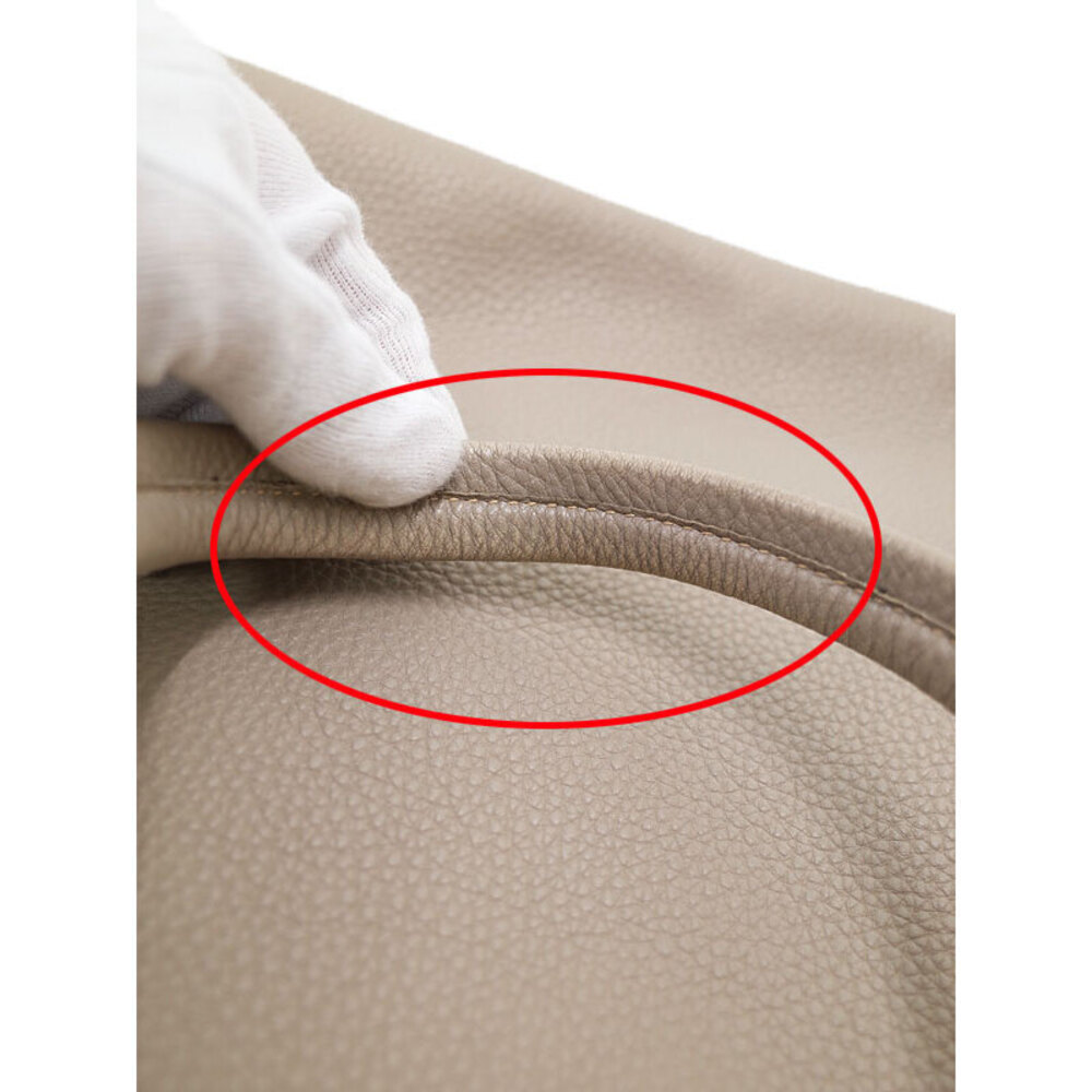 Prada Vitello Daino Tote Bag Gray leather - Picture 6 of 9